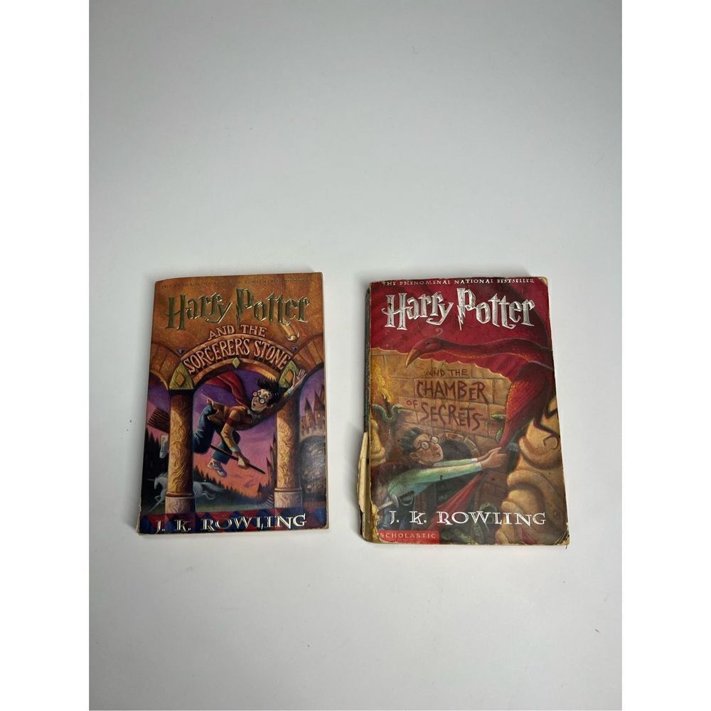 Harry Potter Book Lot J. K. Rowling 2 books